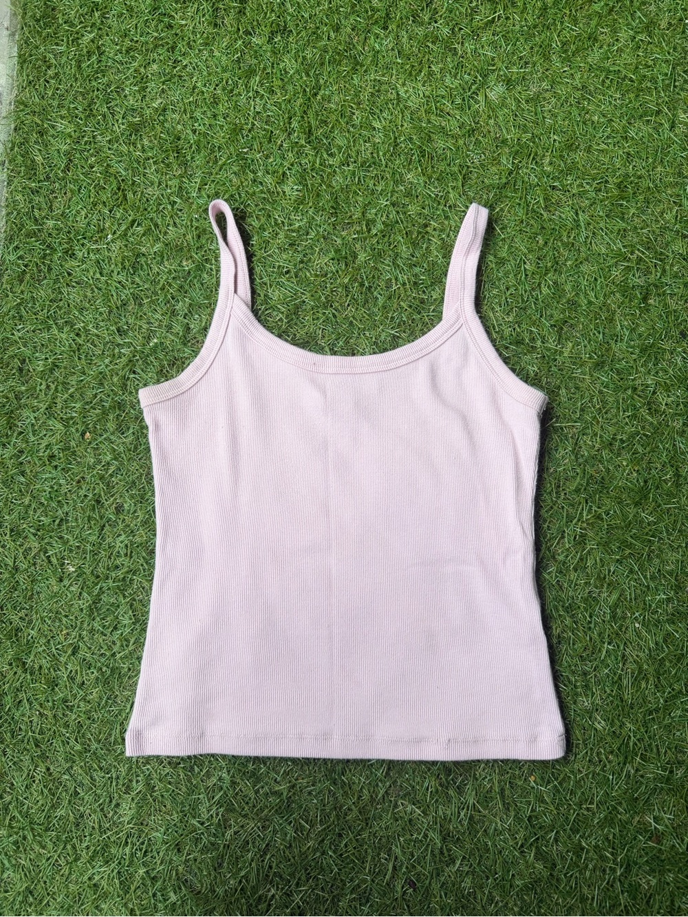 ARITZIA HOMESTRETCH Cupid Pink Rib Spectrum Cami Tank